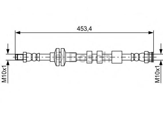 1987481574 BOSCH Тормозной шланг 1987481574 BOSCH