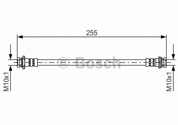 1987481402 BOSCH Тормозной шланг 1987481402 BOSCH