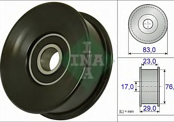 532073010 INA (Germany) Направляющий ролик 532073010 INA