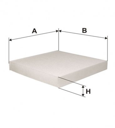 WP6834 WIX-FILTRON Фільтр салону WP6834 WIX FILTERS