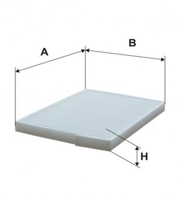 WP2004 WIX-FILTRON Фільтр салону WP2004 WIX FILTERS