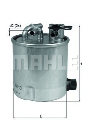 KL 440/23 MAHLE Фильтр топливный KL 440/23 MAHLE