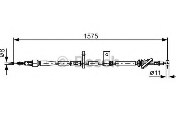 Фото тормозной трос 1987482095 BOSCH 1987482095 BOSCH 1987482095 BOSCH Тормозной трос 1987482095 BOSCH