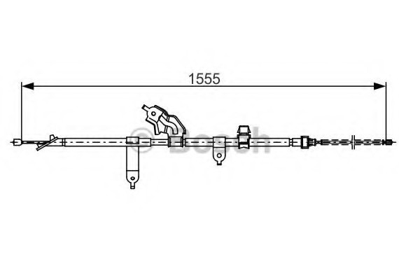 Фото трос тормозной 1987482221 BOSCH 1987482221 BOSCH 1987482221 BOSCH Трос тормозной 1987482221 BOSCH