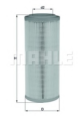 LX 2682 MAHLE Фильтр воздушный LX 2682 MAHLE