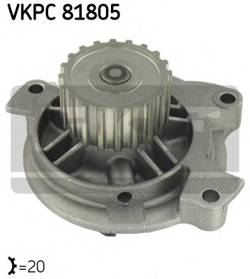 VKPC 81805 SKF Насос водяной VKPC 81805 SKF