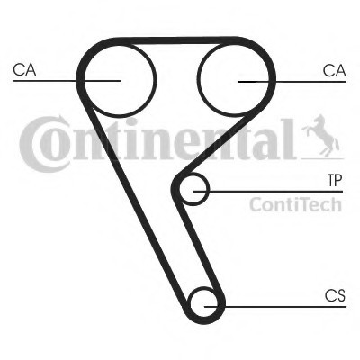 CT1157 CONTINENTAL (Германия) Ремень ГРМ CT1157 CONTITECH