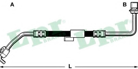 6T46218 LPR Тормозной шланг 6T46218 LPR