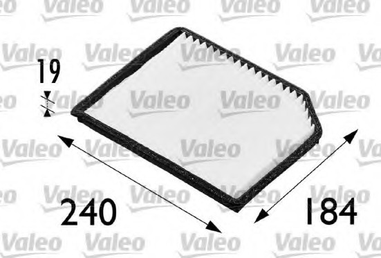 Фото фильтр салона 698173 VALEO 698173 Valeo PHC 698173 Valeo PHC Фильтр салона 698173 VALEO