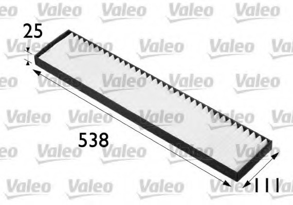 Фильтр салона 698247 VALEO