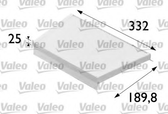 698700 Valeo PHC Фильтр салона 698700 VALEO
