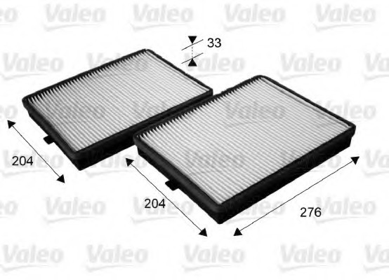 Фото фильтр салона 715685 VALEO 715685 Valeo PHC 715685 Valeo PHC Фильтр салона 715685 VALEO