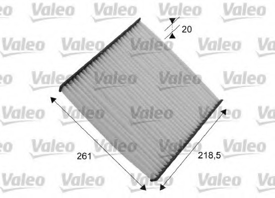 715552 Valeo PHC Фильтр салона 715552 VALEO