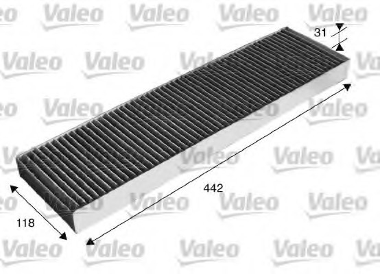 Фото фильтр салона 715586 VALEO 715586 Valeo PHC 715586 Valeo PHC Фильтр салона 715586 VALEO