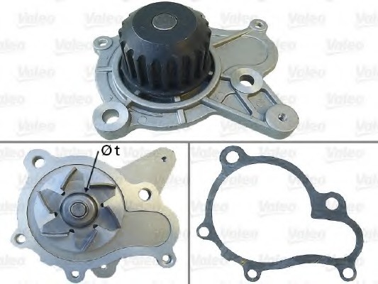 Фото водяной насос 506814 VALEO 506814 Valeo PHC 506814 Valeo PHC Водяной насос 506814 VALEO