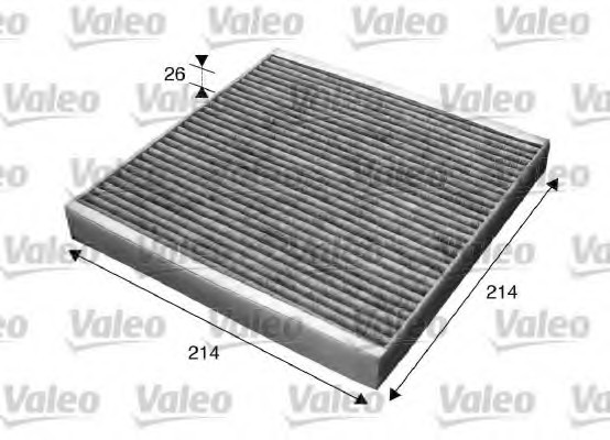 Фото фильтр салона 715608 VALEO 715608 Valeo PHC 715608 Valeo PHC Фильтр салона 715608 VALEO