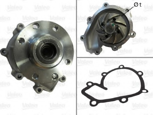 506060 Valeo PHC Водяной насос 506060 VALEO