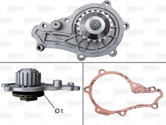 506715 Valeo PHC Водяной насос 506715 VALEO