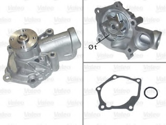 Водяной насос 506934 VALEO