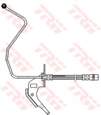 PHD564 TRW / LUCAS (Германия) Тормозной шланг PHD564 TRW