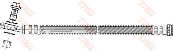 Тормозной шланг PHD559 TRW