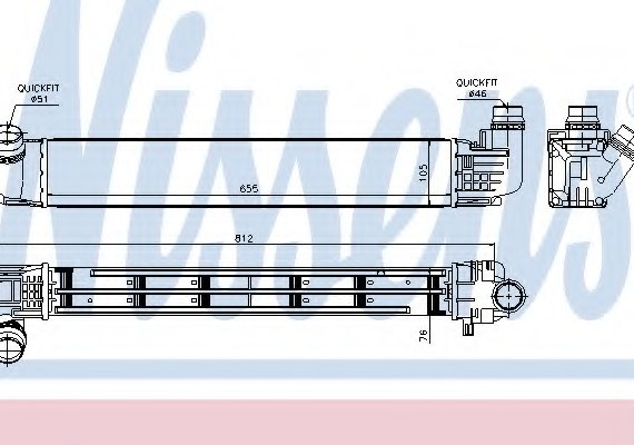 96533 NISSENS (Дания) Інтеркулер 96533 NISSENS