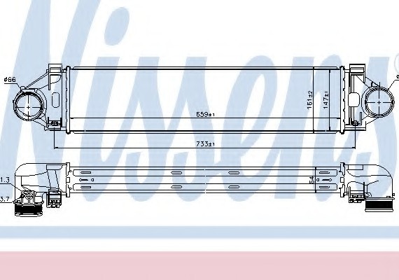 96471 NISSENS (Дания) Інтеркулер 96471 NISSENS