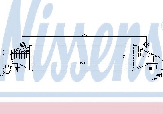 96532 NISSENS (Дания) Інтеркулер 96532 NISSENS