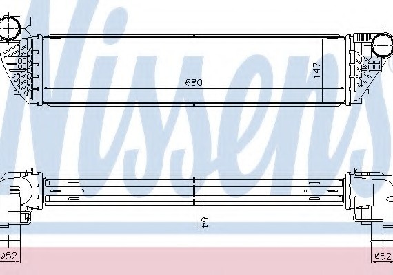 96418 NISSENS (Дания) Інтеркулер 96418 NISSENS
