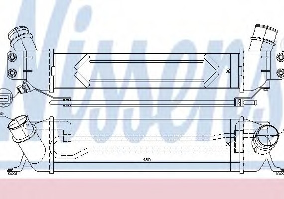 96459 NISSENS (Дания) Інтеркулер 96459 NISSENS