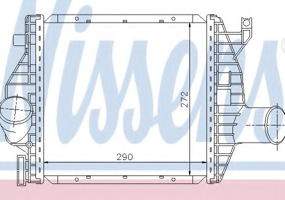 96843 NISSENS (Дания) Інтеркулер 96843 NISSENS