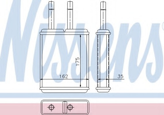 71957 NISSENS (Дания) Отопитель 71957 NISSENS