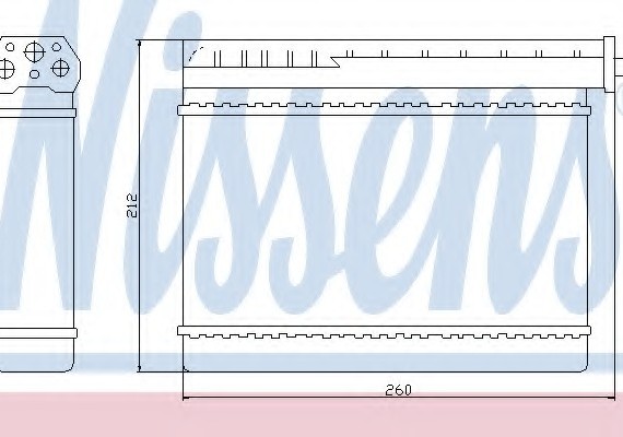 70512 NISSENS (Дания) Отопитель 70512 NISSENS