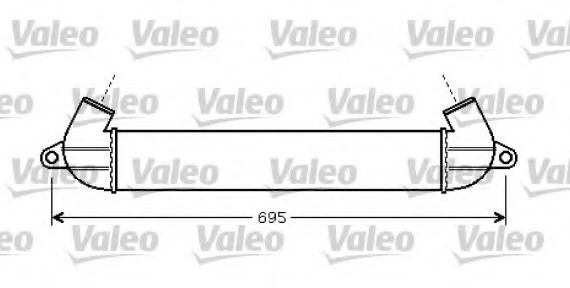 Інтеркулер 818712 VALEO