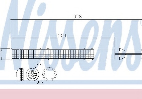 95526 NISSENS (Дания) Осушитель 95526 NISSENS