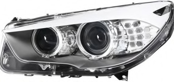 1ZS010130611 HELLA Основная фара - легковой автомобиль - 12v 5 gran turismo (f07) 1ZS010130611 BEHR-HELLA