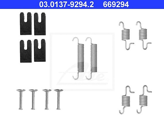 03.0137-9294.2 Ate Комплектуючі для гальмівних колодок