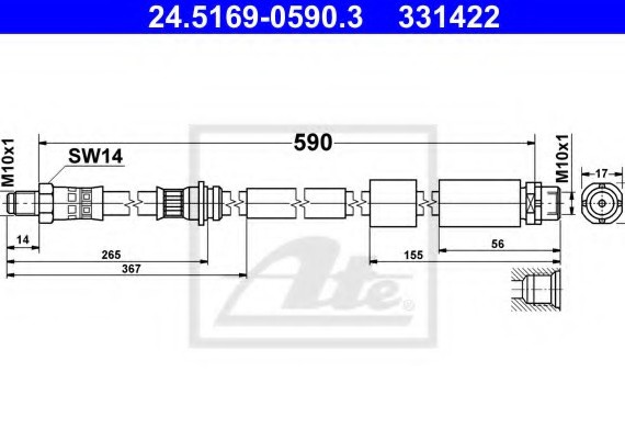 24.5169-0590.3 Ate ATE - HAMULCE