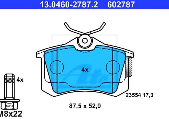 13.0460-2787.2 Ate ATE - HAMULCE