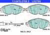 Комплект гальмівних колодок з 4 шт. дисків 13.0470-2785.2