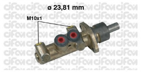 202252 CIFAM 202-252_[4601E2] !главн.торм.цил. \ Citroёn Evasion/Fiat Ulysse/Peugeot 806 c ABS 94> 202252 CIFAM