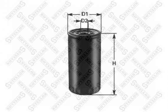 2050466SX STELLOX 20-50466-SX_фильтр масляный! \ Ford Mondeo 1.8 16V/2.0 16V 02>,Mazda 3 2.0 03> 2050466SX STELLOX