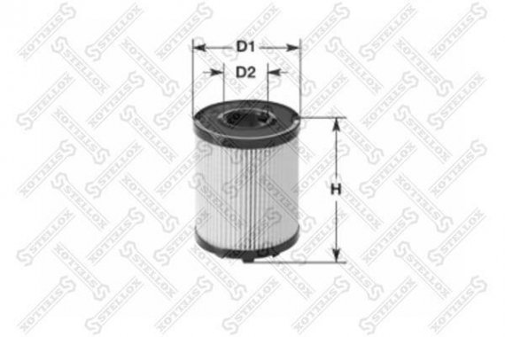 2050182SX STELLOX 20-50182-SX_фильтр масляный! \ Opel Astra G/Omega B/Vectra B 1.8-3.2/24V 98> 2050182SX STELLOX