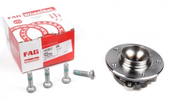 Ступица переднего колеса с подшипником к-т (ступица, 4 болта) | перед прав/лев | 713649490 FAG