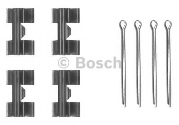 1987474172 BOSCH 1 987 474 172_ремк-т торм. колодок! \ Land Rover Range Rover 3.5/3.9i 70-94 1987474172 BOSCH