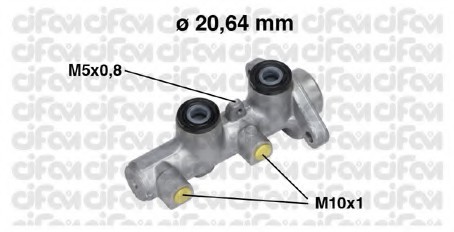 202514 CIFAM 202-514_[426696] !главн. торм. цил. \ Daewoo Matiz 0.8i 98> с фиксирующим ушком 202514 CIFAM