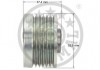 F51041 OPTIMAL OPTF51041_шкив генератора! \ Opel Agila/Astra/Corsa/Tigra/Meriva 1.3CDTi 03> F51041 OPTIMAL (фото 3)
