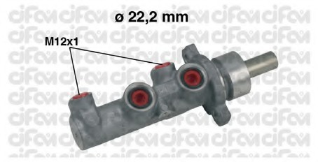 202483 CIFAM 202-483_=T22151 [77362384] !цилиндр торм. гл. \ Fiat Punto, Lancia Ypsilon 01> 202483 CIFAM