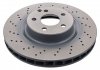 Диск тормозной MERCEDES W211 280-500 02-/R230 280-500 01- передний вент.D=330мм. 37725 FEBI