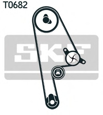 VKMA93001 SKF VKMA93001_рем.к-кт ГРМ! \ Honda Civic/Concerto, Rover 200/400 1.6 SOHC 87-96 VKMA93001 SKF